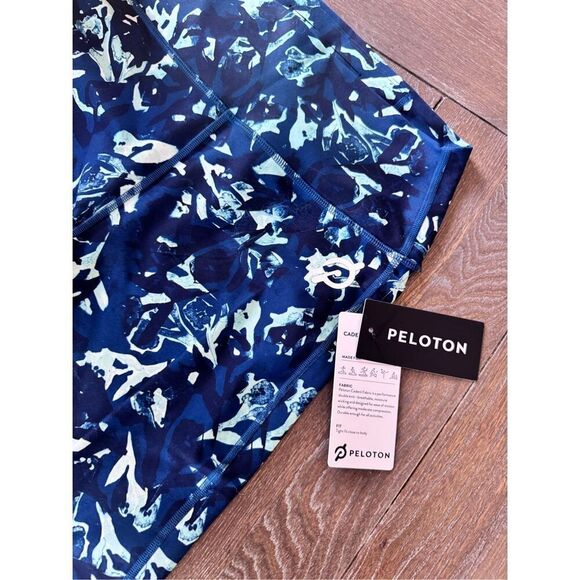 NWT Peloton Cadent Floral Camo High Rise Pocket Legging Size Large - Picture 2 of 8
